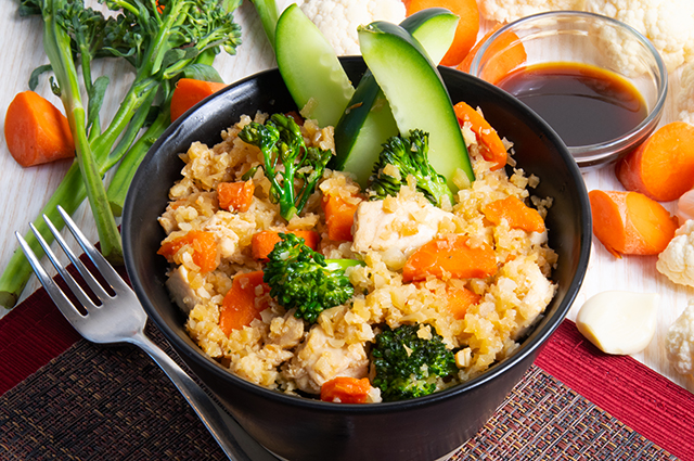 Cauliflower Chicken Fried Rice