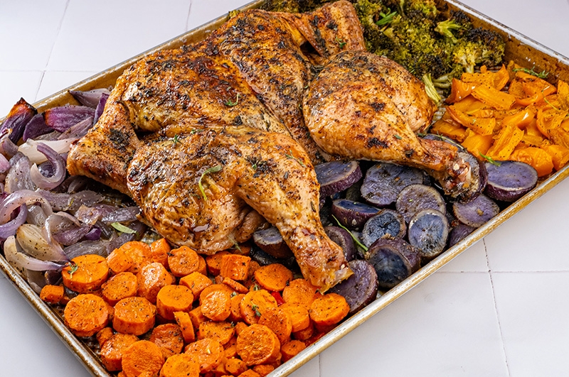 Sheet Pan Chicken and Vegetables