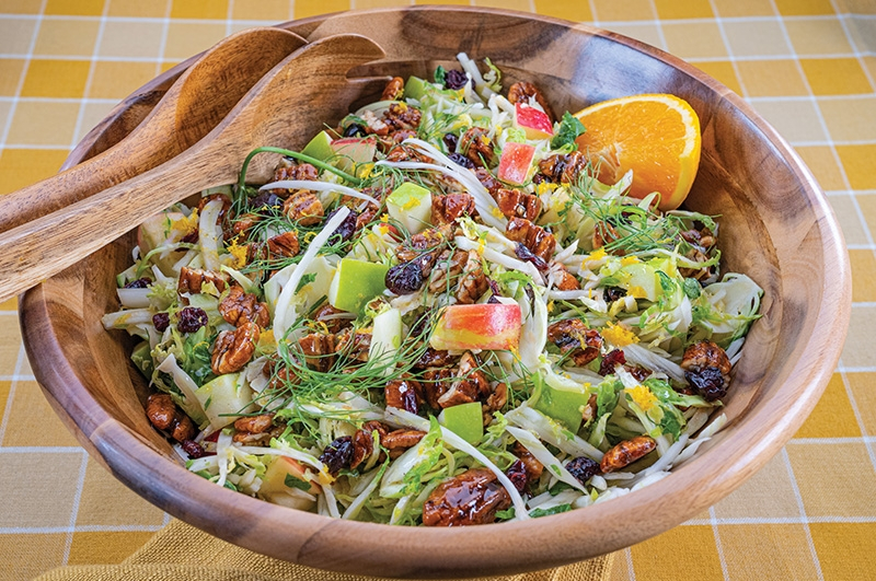 Apple, Fennel, and Brussels Sprout Salad
