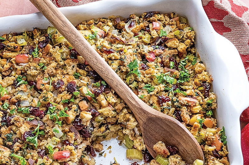Apple Cranberry Stuffing