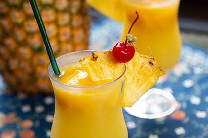 Mango Colada Mocktail