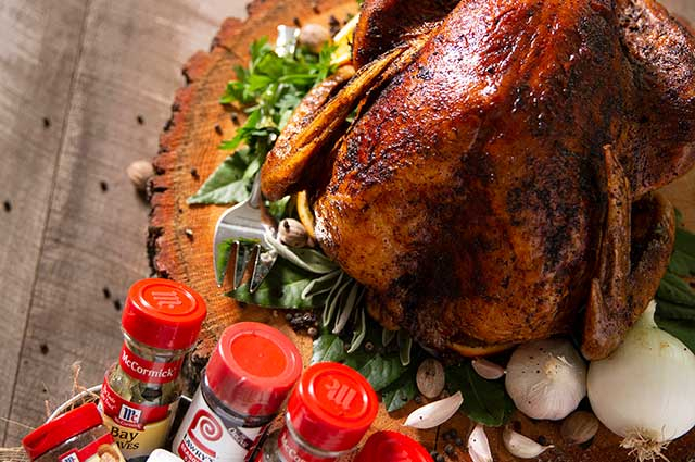 Chef Derek's Savory Herb Rub Roasted Turkey