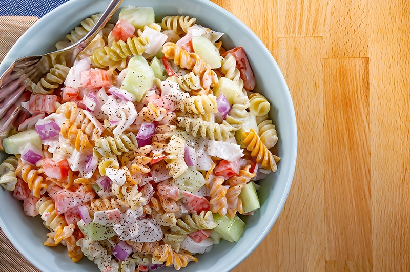 Crab Pasta Salad