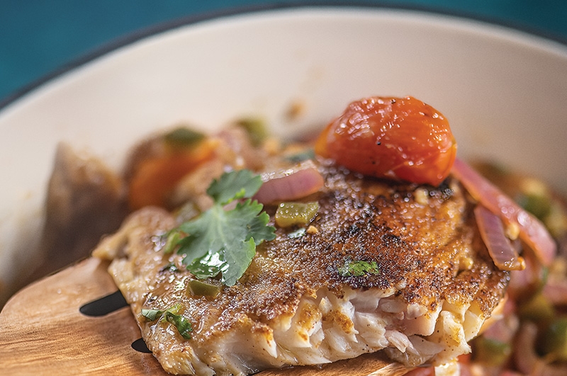 Mexican Skillet Tilapia