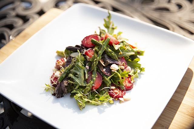 Strawberry and Asparagus Salad