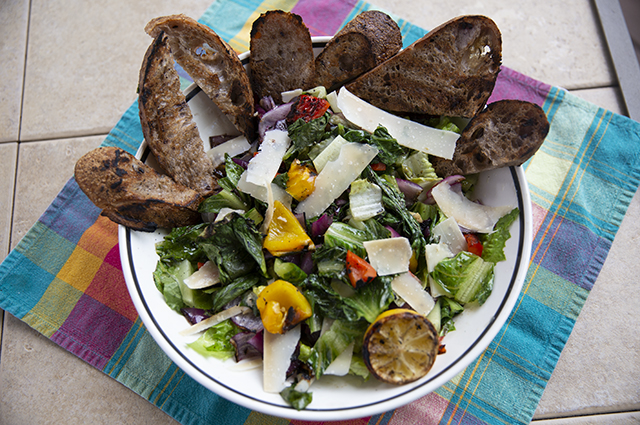 Grilled Romaine Salad