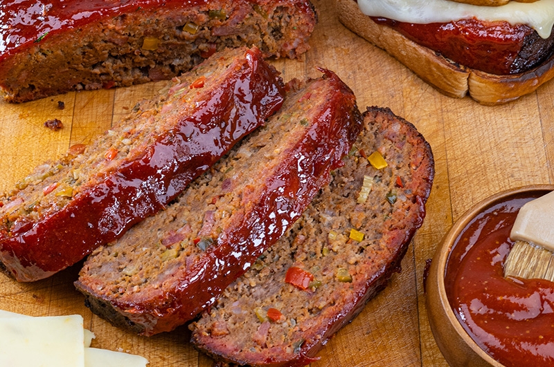Cajun Glazed Meatloaf