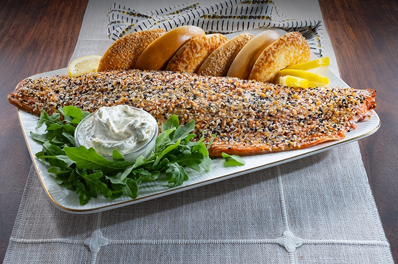Everything Bagel Salmon