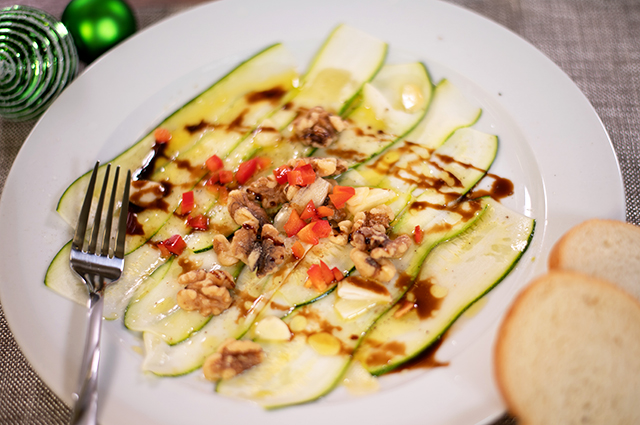 Zucchini Carpaccio