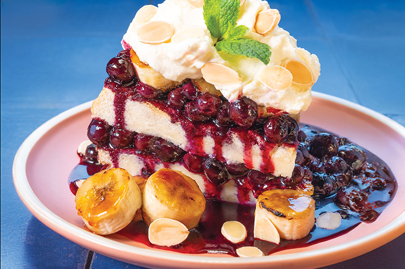 Banana Berry Shortcake