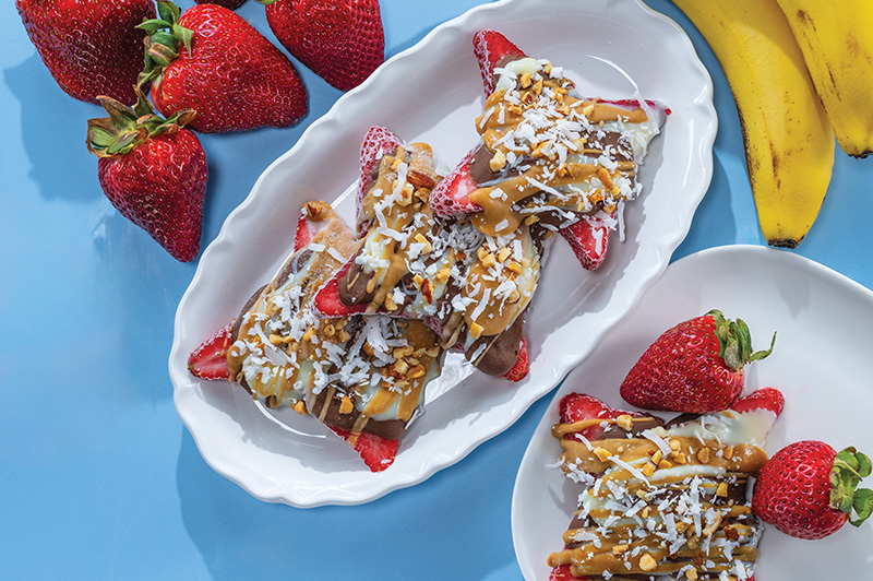 Frozen Strawberry Bark