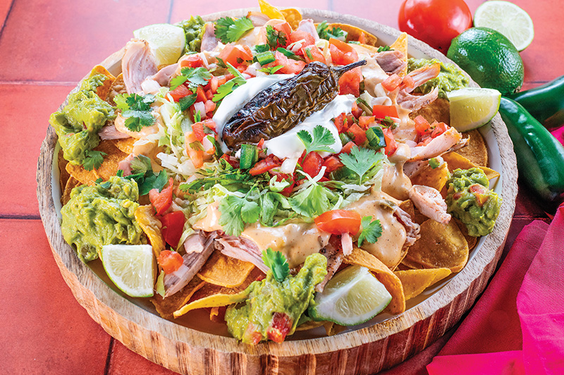 Pulled Chicken Nachos