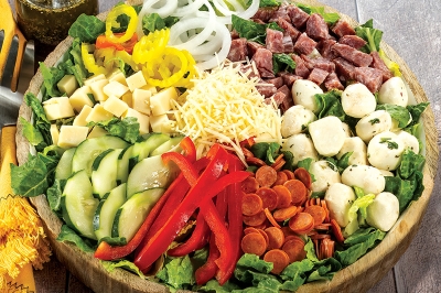Bowl of Fresh Italian Sub Salad