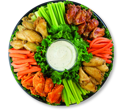 Chicken Wing Combo Tray