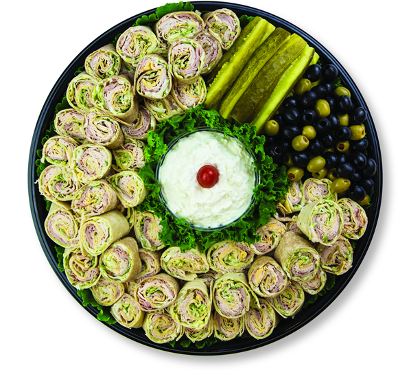 Party Wraps Pinwheel Tray